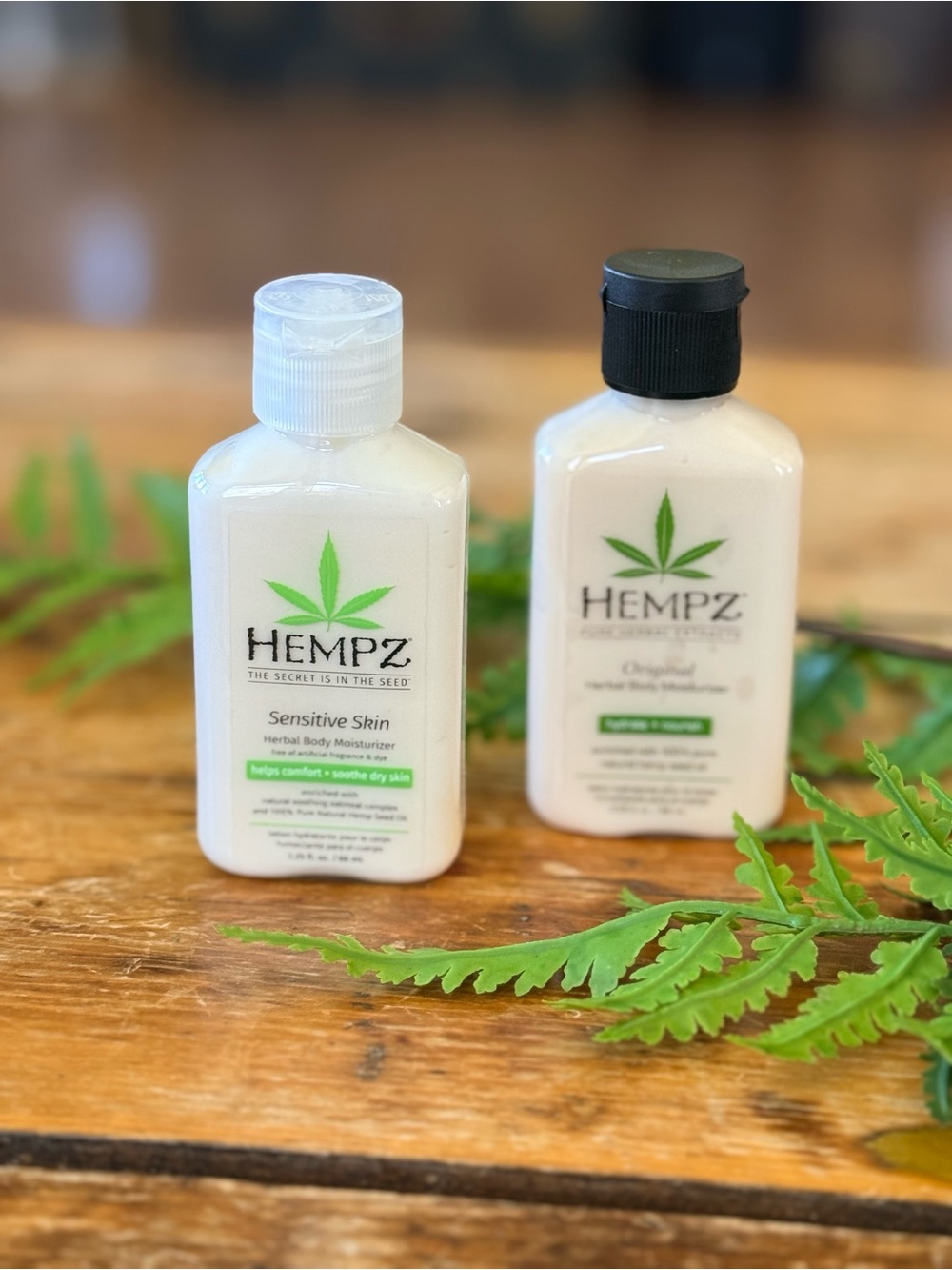 Hempz Sensitive & Original Herbal Body Moisturizer Set NWT